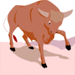 Bull 06 Clip Art