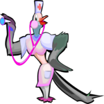 Nurse - Bird 2 Clip Art