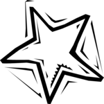 Star 044 Clip Art