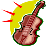 Violin 24 Clip Art