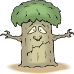 Tree - Sad 2 Clip Art