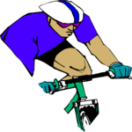 Mountain Biking 10 Clip Art