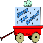 Father-Son Banquet Clip Art