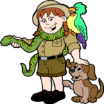 Zoo Keeper Clip Art