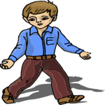 Standing 1 Clip Art