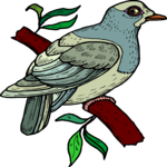 Bird 086 Clip Art