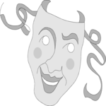 Mask - Comedy 4 Clip Art