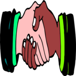 Handshake 5 Clip Art