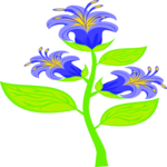 Bell Flower 1 Clip Art