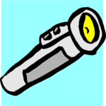 Flashlight 02 Clip Art