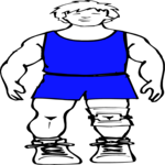 Athlete 05 Clip Art