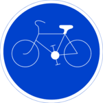 Bike Lane 03 Clip Art