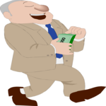 Money Man 4 Clip Art