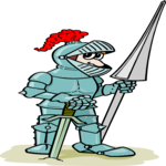 Knight 05 Clip Art