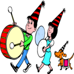 Family Band Clip Art