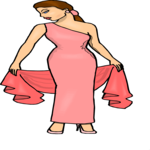 '20's Woman 2 Clip Art