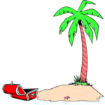 Deserted Island Clip Art