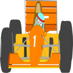 Auto Racing - Car 06 Clip Art