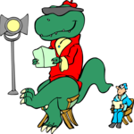 Actor - Dinosaur Clip Art