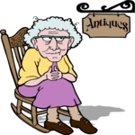 Shopkeeper - Antiques Clip Art