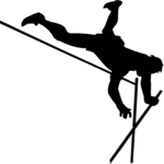 T & F - Pole Vault 3 Clip Art