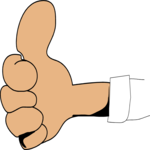 Thumbs Up 13 Clip Art