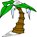 Palm Tree - Frozen