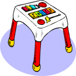 Play Table Clip Art
