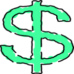 Dollar Symbol 32 Clip Art