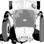 Auto Racing - Car 10 Clip Art