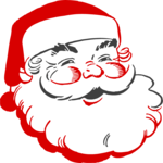 Santa Face 26 Clip Art