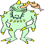 Mutant Creature 048 Clip Art