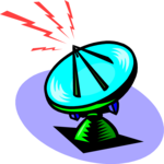 Satellite Dish 14 Clip Art