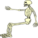 Skeleton 08 Clip Art