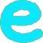 Glow Condensed E 2 Clip Art