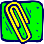 Paper Clip 4 Clip Art