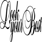 Look Your Best Clip Art