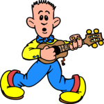 Guitarist 38 Clip Art