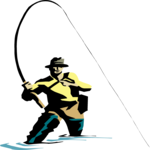 Fishing 023 Clip Art