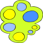 Bubble Cloud 1 Clip Art