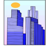 City Skyline 53 Clip Art