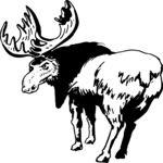 Elk 4 Clip Art