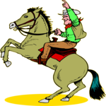 Cowboy 54 Clip Art