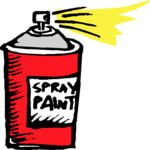 Spray Paint 1 Clip Art