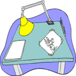 Drafting Table Clip Art