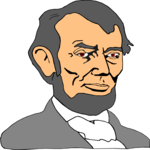 Abraham Lincoln 07 Clip Art