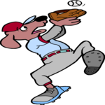 Baseball - Dog 4 Clip Art