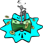 Money is Tight Clip Art