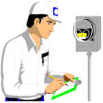 Meter Reader Clip Art