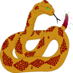 Rattlesnake 3 Clip Art